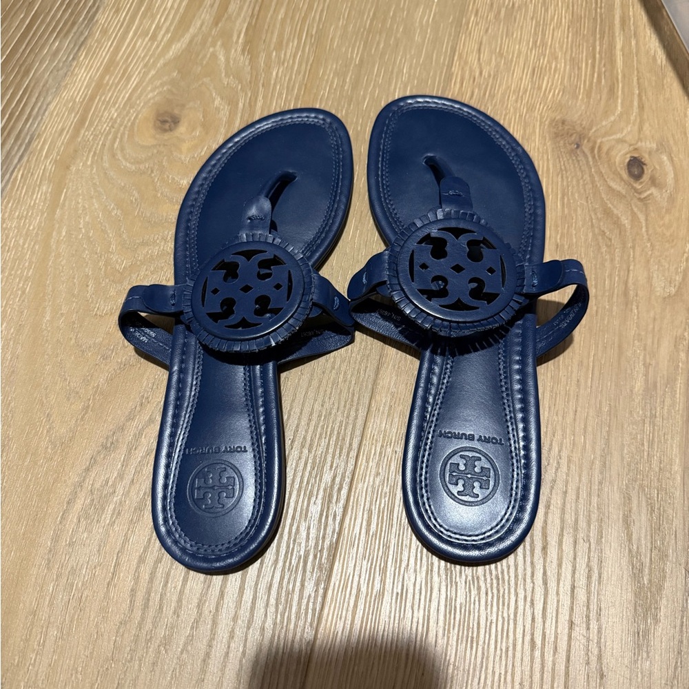 Tory Burch Dark Blue Sandals